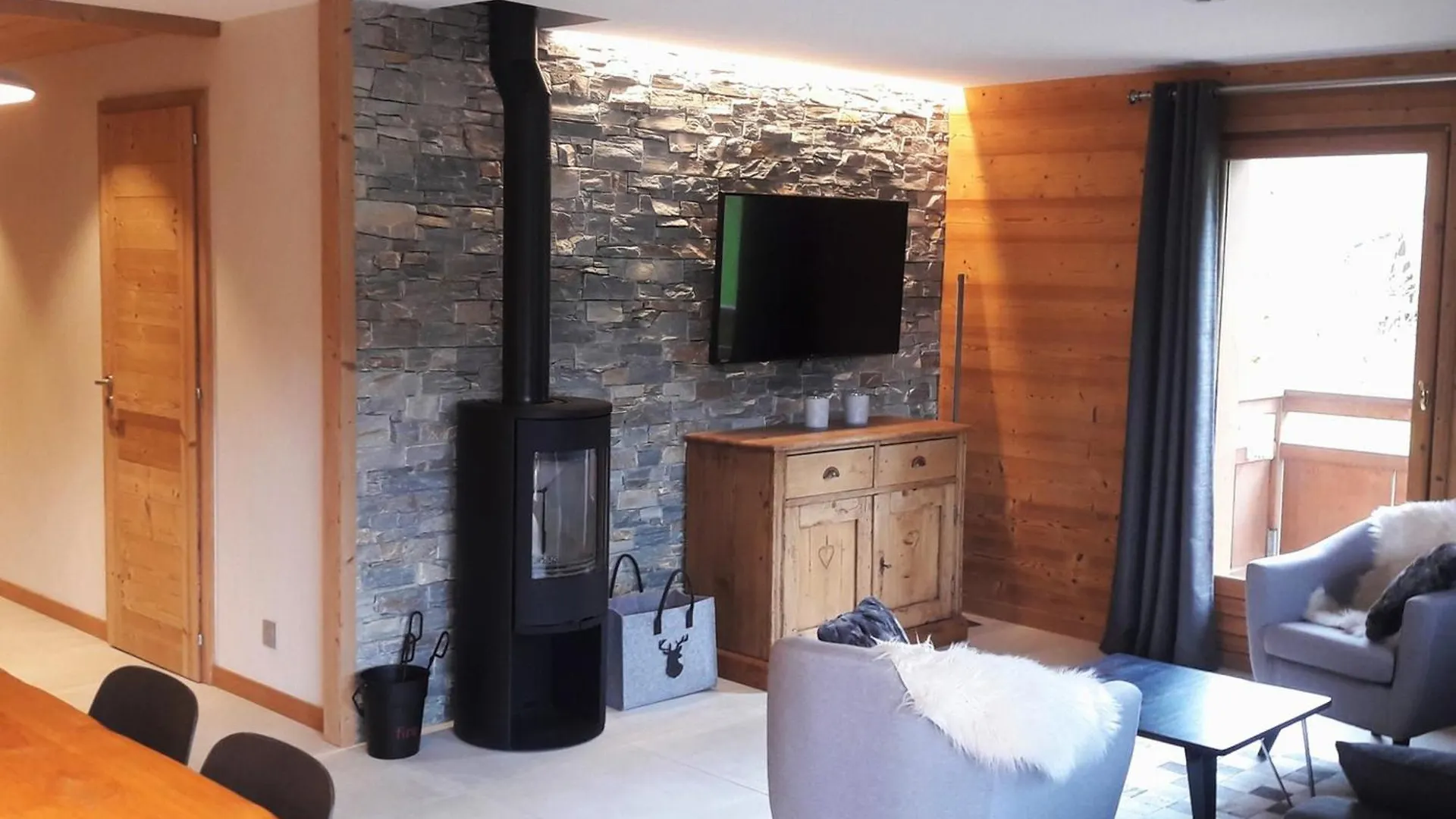 Apartament Appartement 3 Pieces Avec Balcon Et Garage Proche Des Pistes - Fr-1-459-142 Clusaz